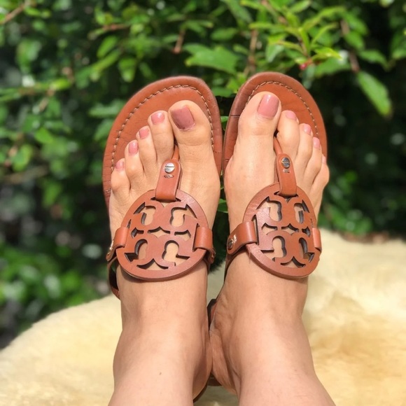 Tory Burch Shoes - Tory Burch🍂🍁Miller Sandals size  11 womens vintage Vachetta